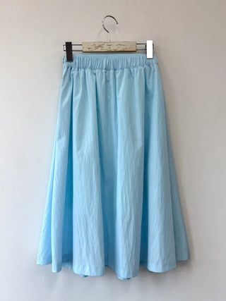 [3 colors] Double Waist Pleated Skirt