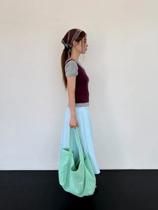 [9 colors] Round Sleeveless Top