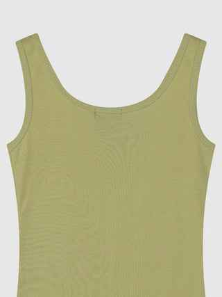 [9 colors] Round Sleeveless Top
