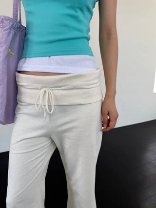 [9 colors] Round Sleeveless Top