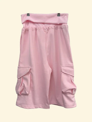 [2 colors] Barbie Fold Cargo Pants