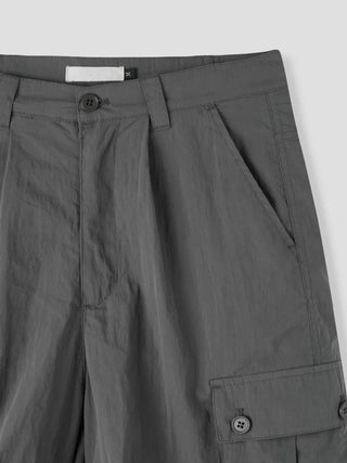 [2 colors] Half Cargo Bermuda Pants