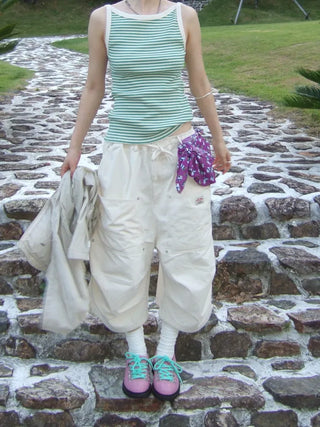 [3 colors] Tomica Painter Bermuda Pants