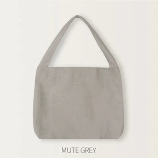 #LENTO. Cracker Leather Shoulder Bag
