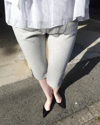 Slit Capri Pants