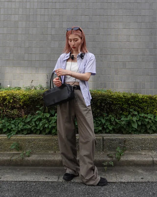 Tucked Summer Wide Chino Pants
