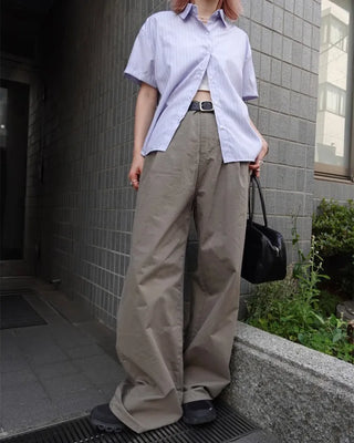 Tucked Summer Wide Chino Pants