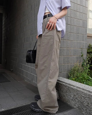 Tucked Summer Wide Chino Pants