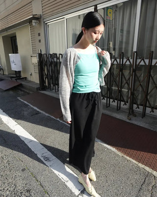 Colored sleeveless top