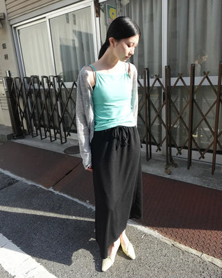 Colored sleeveless top