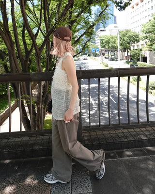Tucked Summer Wide Chino Pants