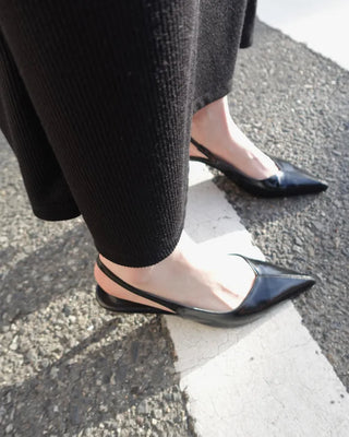 Square pointed toe