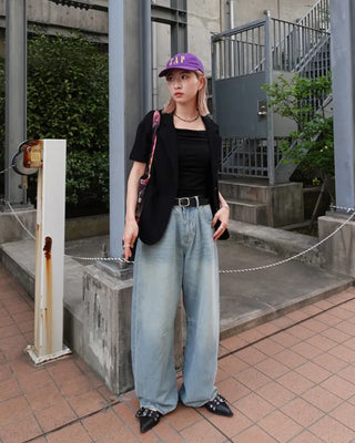 Linen Oversized Half Jacket