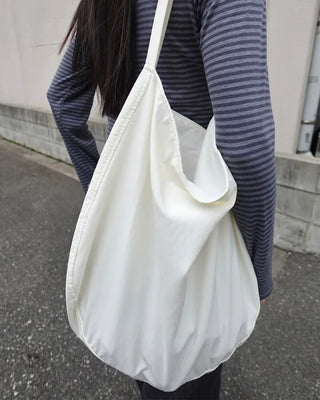 Basic Nylon Shoulder Bag