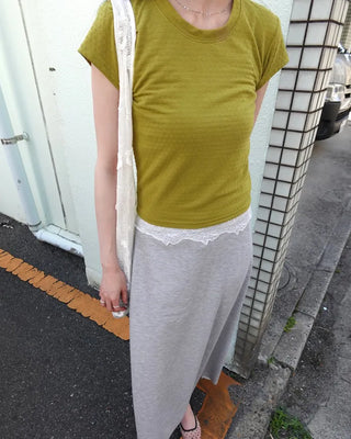 Lace-point camisole