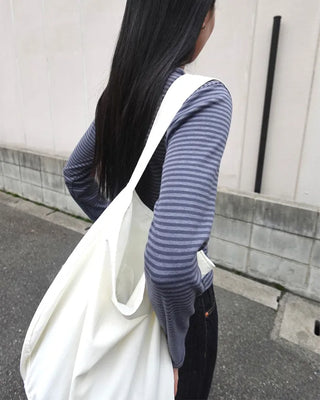 Basic Nylon Shoulder Bag
