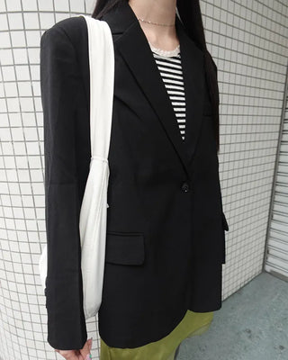 Basic Nylon Shoulder Bag