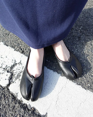 Tabipoint flat shoes