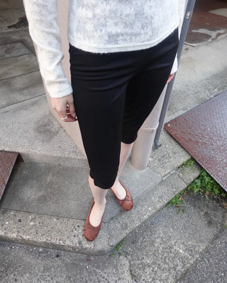 Ribbon flat shoes