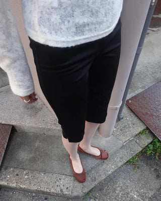 Ribbon flat shoes
