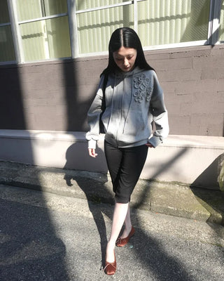 Ribbon flat shoes