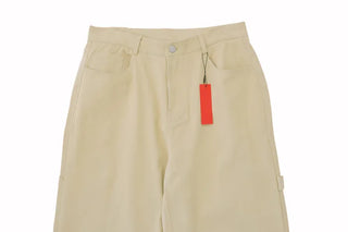 Mark strap wide pants