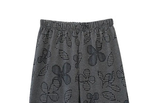 Bootcut elastic waist pants