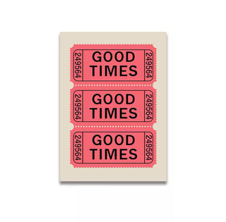 Vintage Pink Canvas Poster