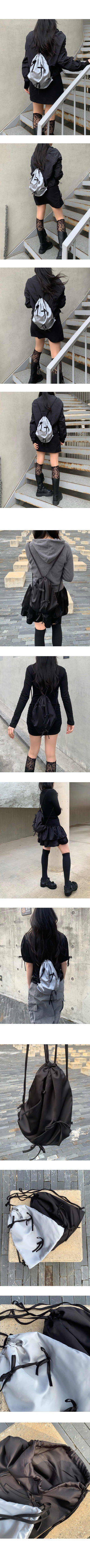 Ribbon Bucket Backpack