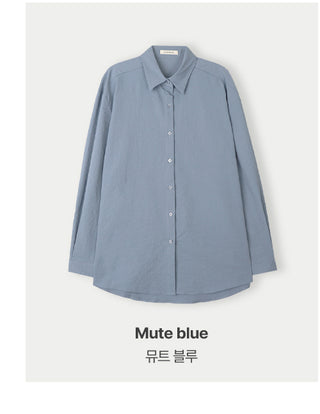 Daily Seersucker Shirt - 4 colors