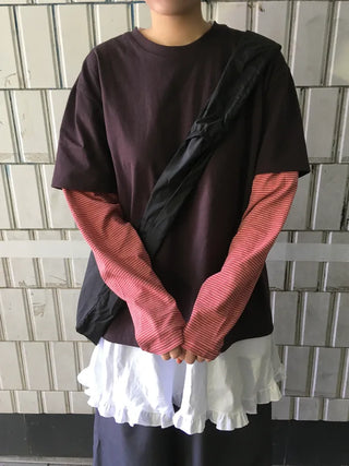 (4 colors) Layered T-shirt