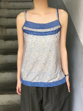 [2 colors] Blossom Lace Camisole