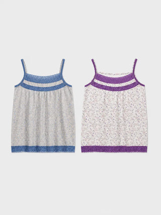 [2 colors] Blossom Lace Camisole