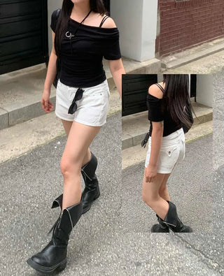 [3 colors] Start Short Part Shorts