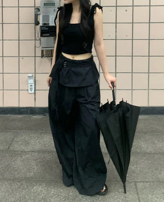 3-way layered sleeveless top