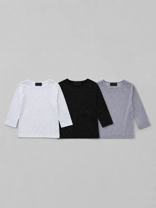 [3 colors] Polka Dot 7/8 Length Pants