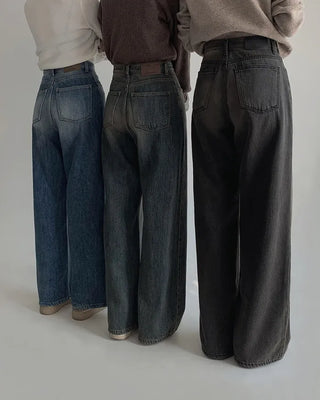 Wide Daily Denim Pants
