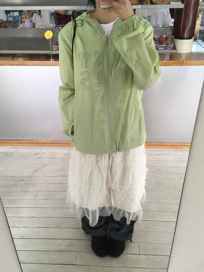 (4 colors) Airy Light Mountain Parka