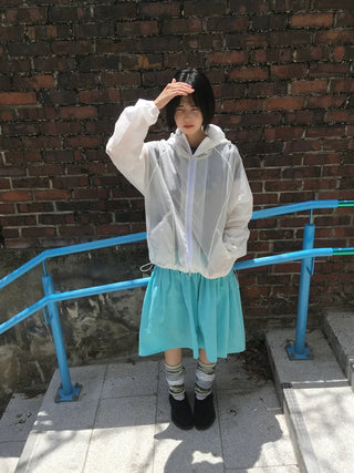 [5 colors] Hooded Windbreaker