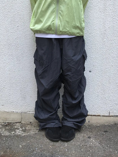 (3 colors) Shirred Cargo Pants