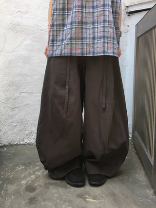 [2 colors] Straight Wide Pants