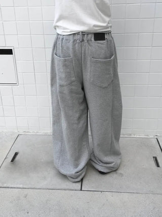 Slit wide pants (3c)