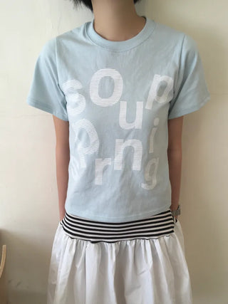 [3 colors] Short-sleeved T-shirt