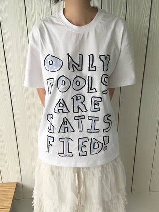 (2 colors) Crayon Short-Sleeved T-Shirt