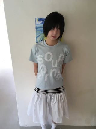 [3 colors] Short-sleeved T-shirt