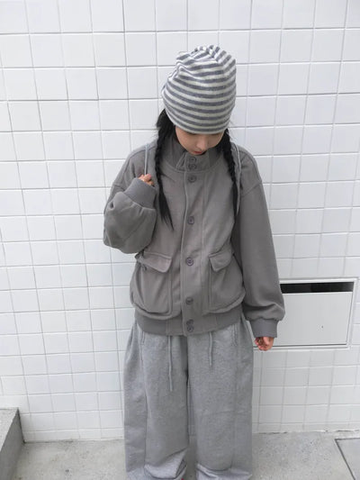 Soft Button Blouson (2c)