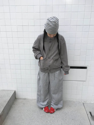 Soft Button Blouson (2c)
