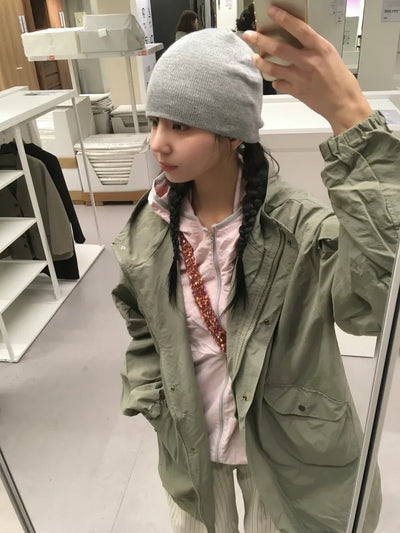 (9 colors) Basic Beanie