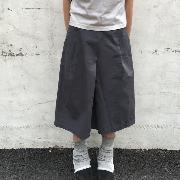 [2 colors] Pintuck Skirt
