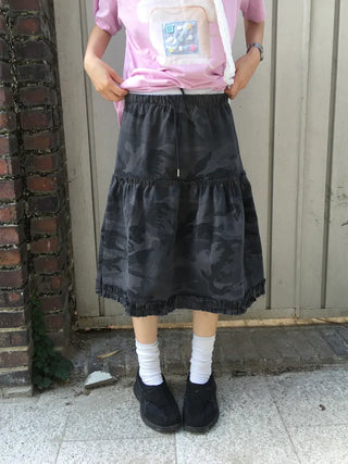 Camouflage skirt